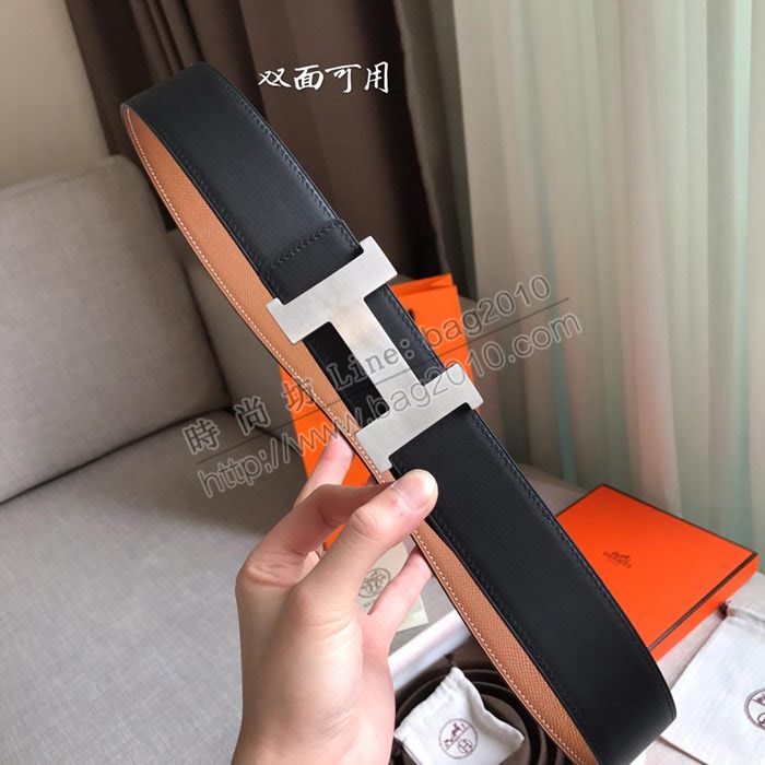 HERMES皮帶 官網同步 Hermes-CONSTANCE 2 BELT 雙面小牛皮 愛馬仕男腰帶  hgh1952
